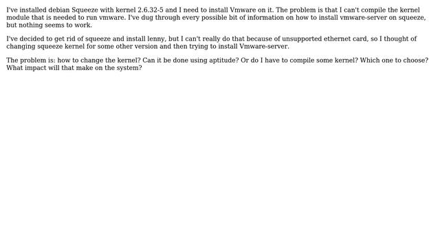 DevOps & SysAdmins: Debian Squeeze - install older kernel смотреть онлайн