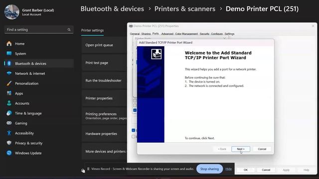 Creating A New TCP/IP Port - Windows OS смотреть онлайн
