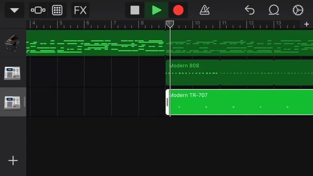 Trying To Make A Beat Off Of Garageband Mobile смотреть онлайн