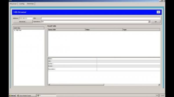SNMP - MIB Browser - 3/3 - Creating SNMP and testing MIB Browser.