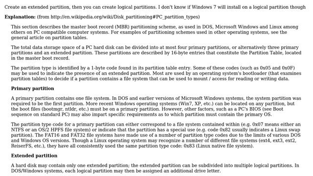 Partitioning Disk: Maximum Partitions Reached in windows смотреть онлайн