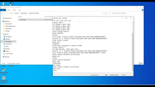 How to protect your files and folders with password | No download | greyed out windows encryption смотреть онлайн