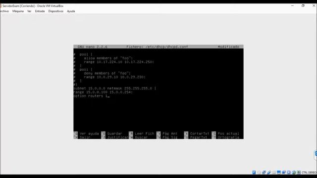 Instalación y configuración de un cliente Ubuntu y un servidor Debian. смотреть онлайн