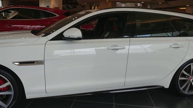 2018 DEEP FUJI WHITE JAGUAR XK SPORTBRAKE S AWD STATION WAGON смотреть онлайн