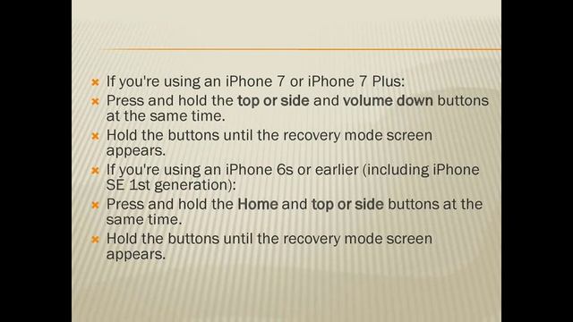 How to get in & out of iphone recovery mode on iphone 14 смотреть онлайн