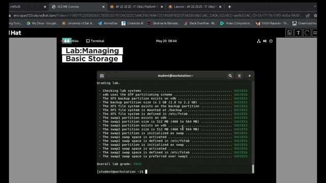 Module 7: Managing Selinux Security And Managing Basic Storage (Tadiaque BSIT3A) смотреть онлайн
