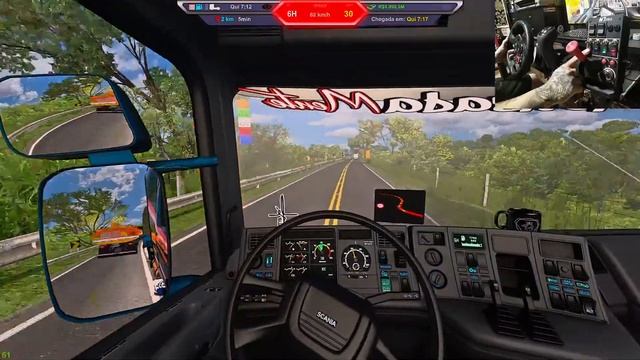 Scania R diretão no bitrem 9 eixos ETS 2 1.49 смотреть онлайн