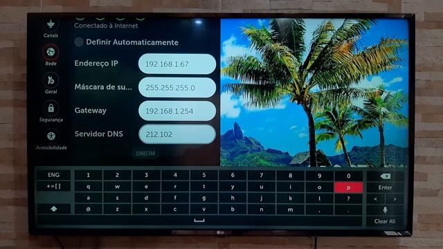 Como mudar o DNS da tv LG смотреть онлайн