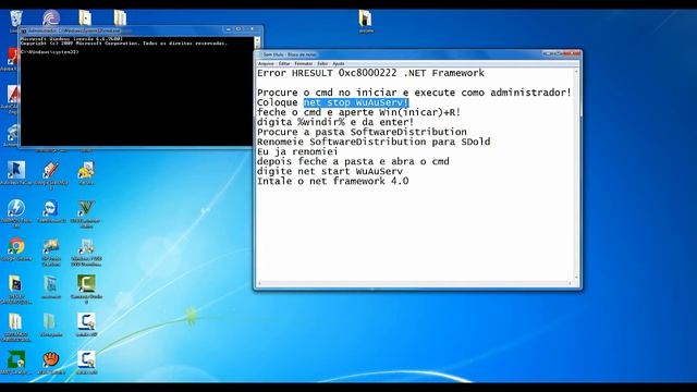 Como corrigir o erro - Error HRESULT 0xc8000222 .NET Framework смотреть онлайн