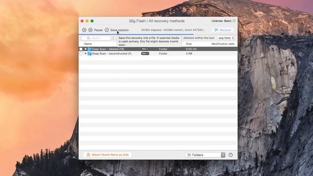Disk Drill for Mac feature - Recovery Sessions смотреть онлайн