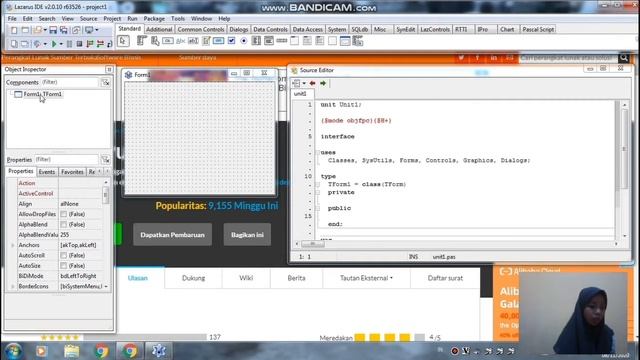 TUTORIAL DOWNLOAD DAN PENGGUNAAN APLIKASI #LAZARUS смотреть онлайн