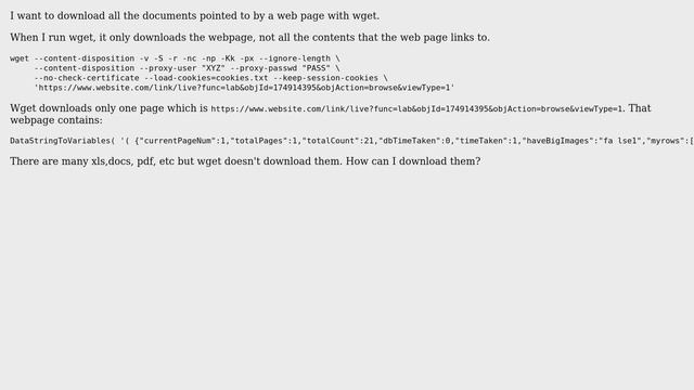 Unix & Linux: Download documents referenced by a web page with wget смотреть онлайн