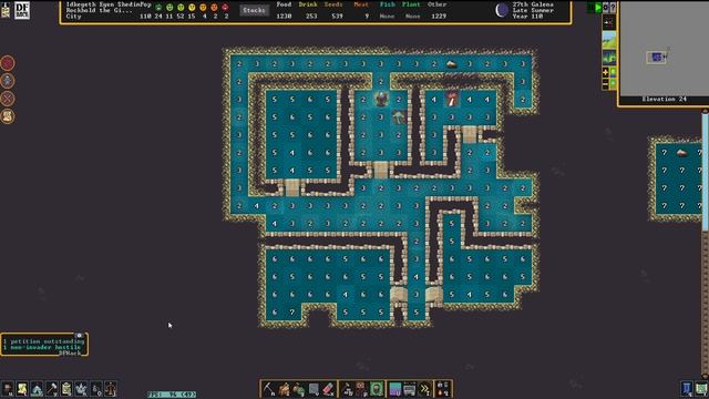 ROCKHOLD IS SAFE - Lets Play DWARF FORTRESS Gameplay Ep 13 смотреть онлайн