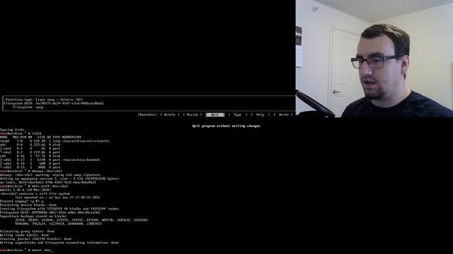 How to install Arch Linux Addendum: Bios Install смотреть онлайн