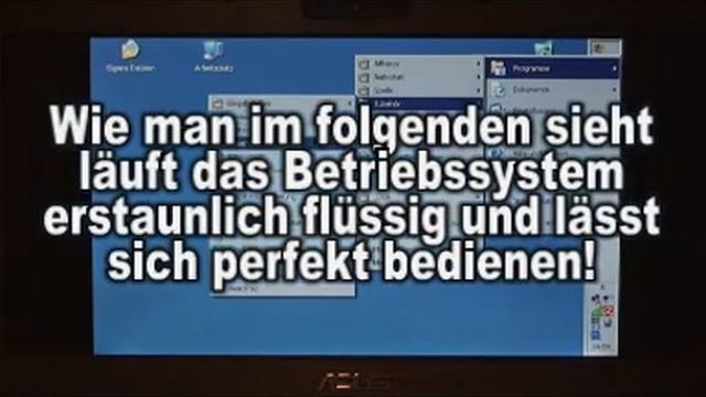 ASUS Eee-PC mit Windows XP Prof. смотреть онлайн