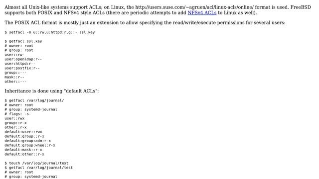 ACL On Linux like Windows Permissions смотреть онлайн