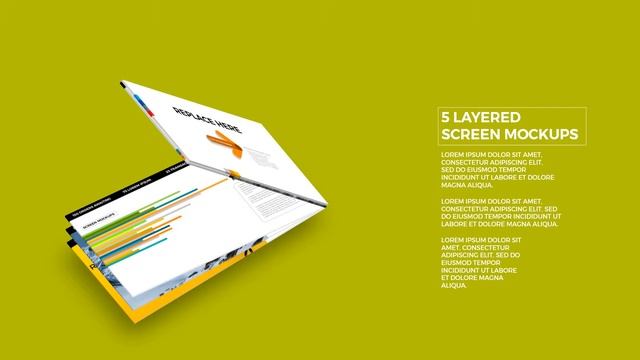 Opening Screen Mockup Animation in Powerpoint смотреть онлайн