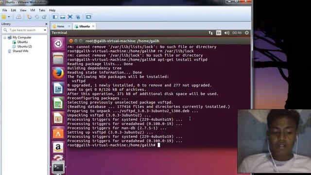 Instalasi dan Konfigurasi FTP server di linux ubuntu смотреть онлайн