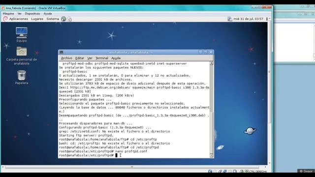 Servidor FTP en Debian 6 3tic5 Fabi & Ana смотреть онлайн