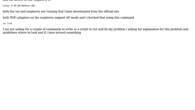 Raspberry Pi: Is iptables broken or is it a kernel related issue? смотреть онлайн