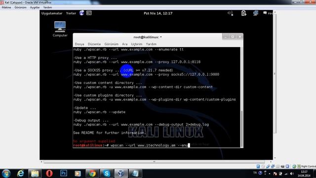 Kali Linux Wpscan İstifadə qaydası смотреть онлайн