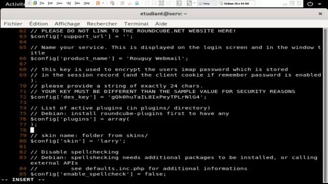 Mise en place d'un serveur de messagerie ROUNDCUBE sur Debian 10 смотреть онлайн