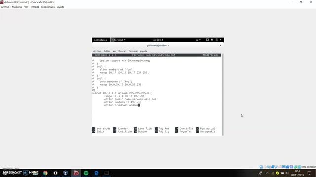 servidor dhcp debian смотреть онлайн