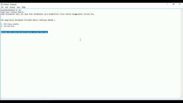 Tutorial menginstal ubuntu (virtual box) смотреть онлайн