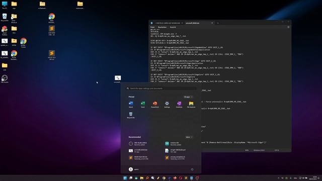 How to UNInstal Microsoft EDGE Completely 2024 Windows 11 simple script смотреть онлайн