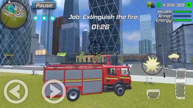 black hole rope hero vice vegas - android gameplay #1 смотреть онлайн