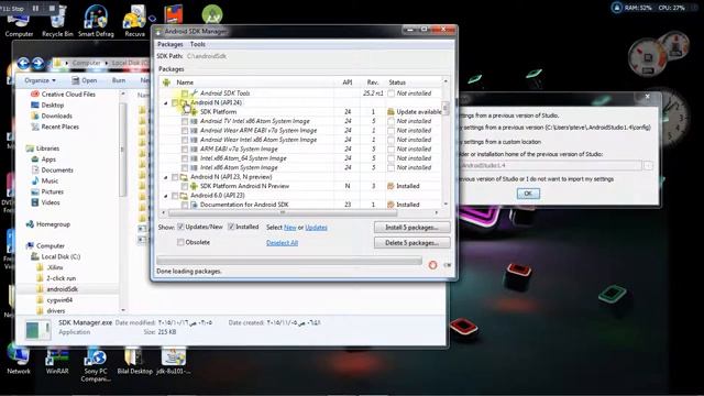 Tutorial 003 Configure android sdk | الدرس 003 تحضير android sdk смотреть онлайн