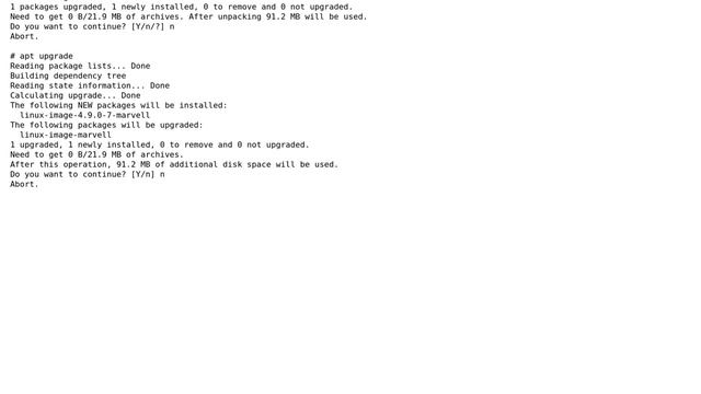 apt-get upgrade holds back a kernel update. What are the official instructions for applying... смотреть онлайн