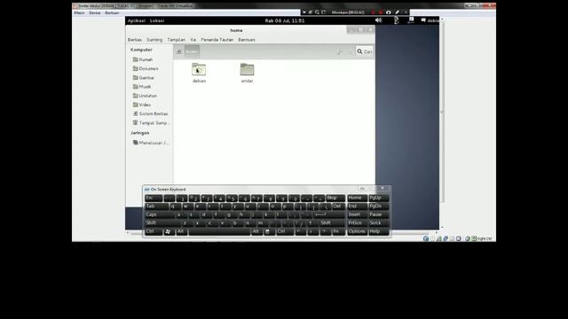 Memodifikasi Linux Debian 7 64 bit смотреть онлайн