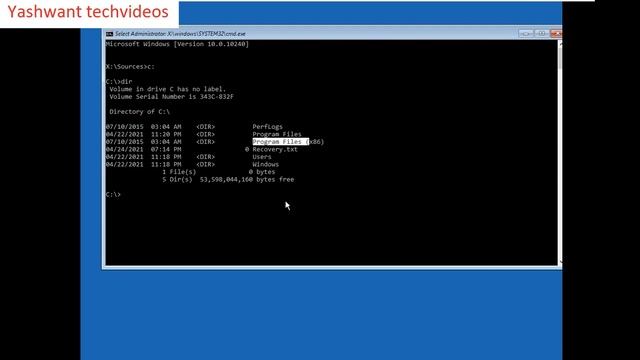 How to break windows 10 password without any software Using Windows 10 bootable Pen drive or DVD смотреть онлайн