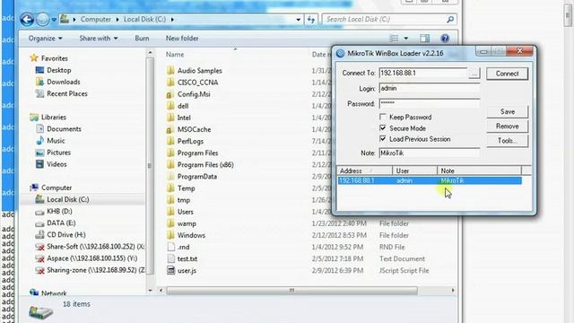 How to use proxy, firewall, telnet, ssh,ftp Configuration in Mikrotik by Winbox смотреть онлайн