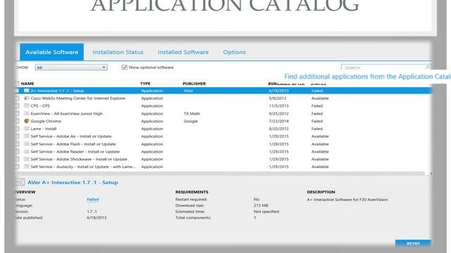ECISD Application Catalog - Install Software and Updates смотреть онлайн