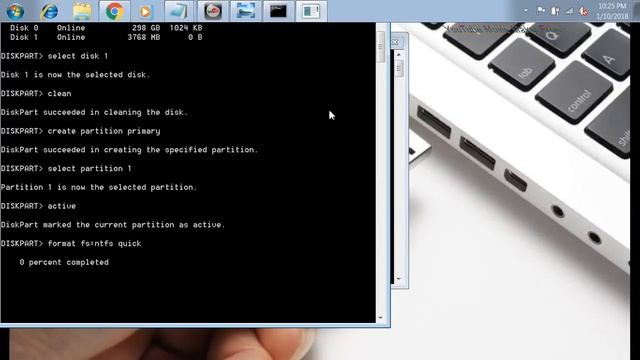Make your pendrive bootable with command prompt смотреть онлайн