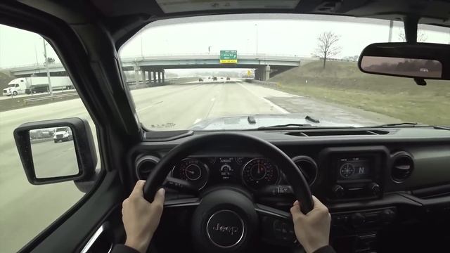 2018 Jeep Wrangler Sport 4x4 Manual - POV First Impressions (Binaural Audio) смотреть онлайн