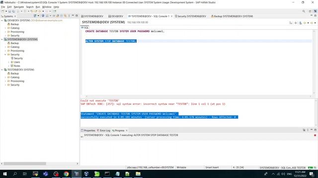 SAP HANA Database installation Part2 смотреть онлайн
