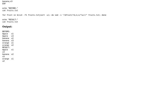 Unix & Linux: remove duplicate and replace it with empty space (4 Solutions!!) смотреть онлайн