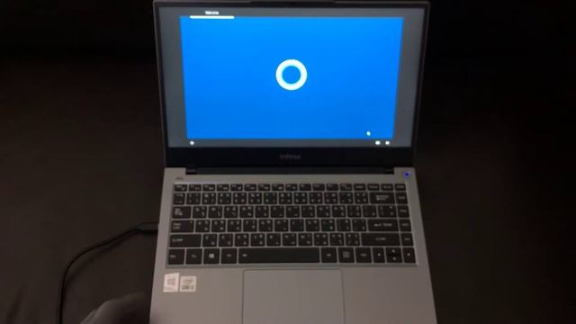 Infinix Inbook X1 first boot Windows 10😌😌😌 смотреть онлайн