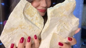 ASMR crunch of dry clay_ Уральская 🧡сухая💥😋🍁#asmr #crunchysounds #eatingsounds #asmrsounds #rela