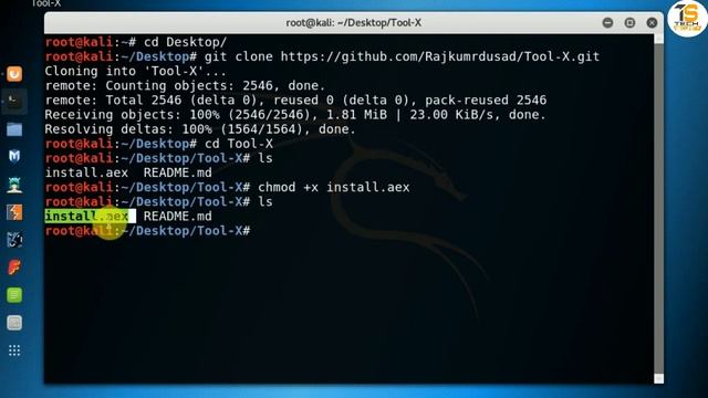 How to use Tool X kali Linux смотреть онлайн