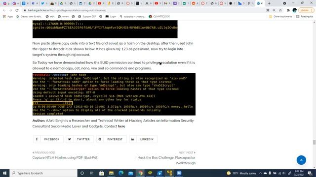 Linux suid program and privilege escalation смотреть онлайн