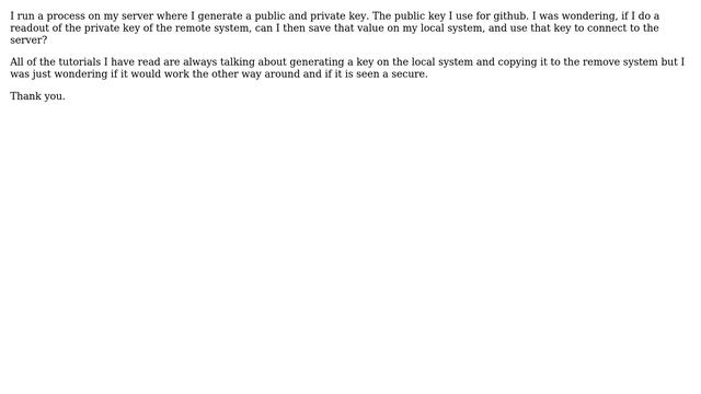 DevOps & SysAdmins: Connecting to server with remotely generated SSH key смотреть онлайн