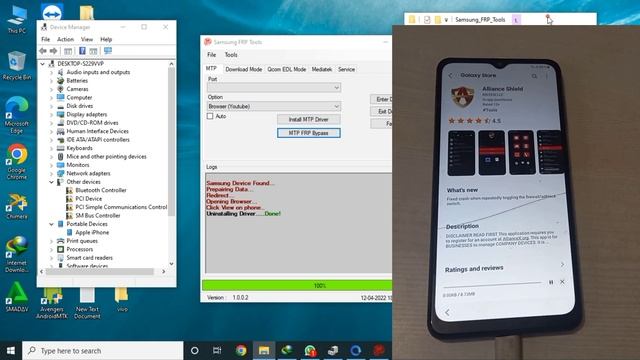 Samsung Frp Bypass Free Tool Android v9,10,11,12 | Samsung M12 Frp Bypass offline смотреть онлайн