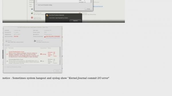 Unix & Linux: Current pending sector count error