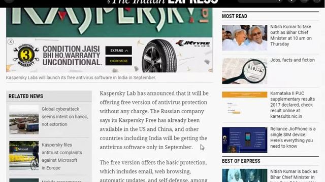 Kaspersky free antivirus software to launch in India in September смотреть онлайн