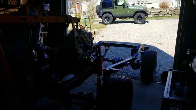 Installing the rebuilt AMC 4.2l in my 1989 Jeep Wrangler frame restoration смотреть онлайн