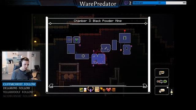 Best run so far (Enter the Gungeon on Linux) смотреть онлайн